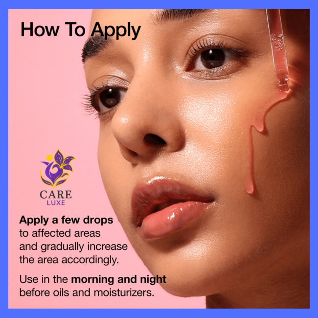 How to apply Anua Niacinamide 10 + TXA 4 Serum on face for dark spots