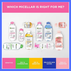Garnier micellar water variants comparison which micellar is right for me